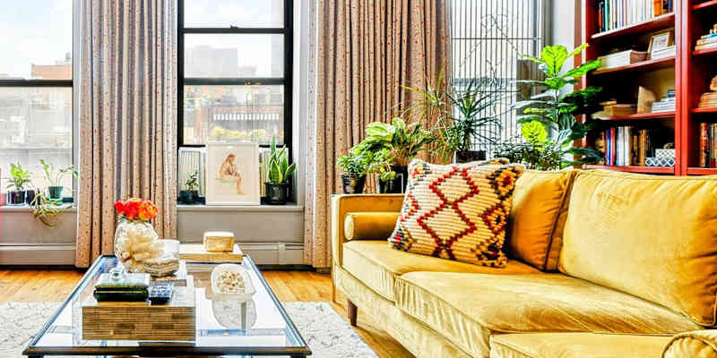 See Inside a Harlem Rental Transformed with Color & Pattern
